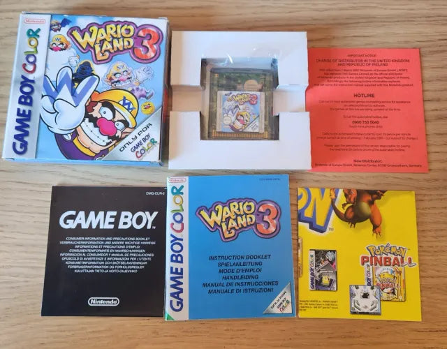 Wario Land 3 Game Boy Color Completo