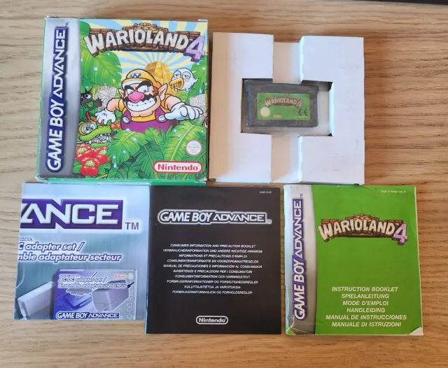 Wario Land 4 Game Boy Advance completo