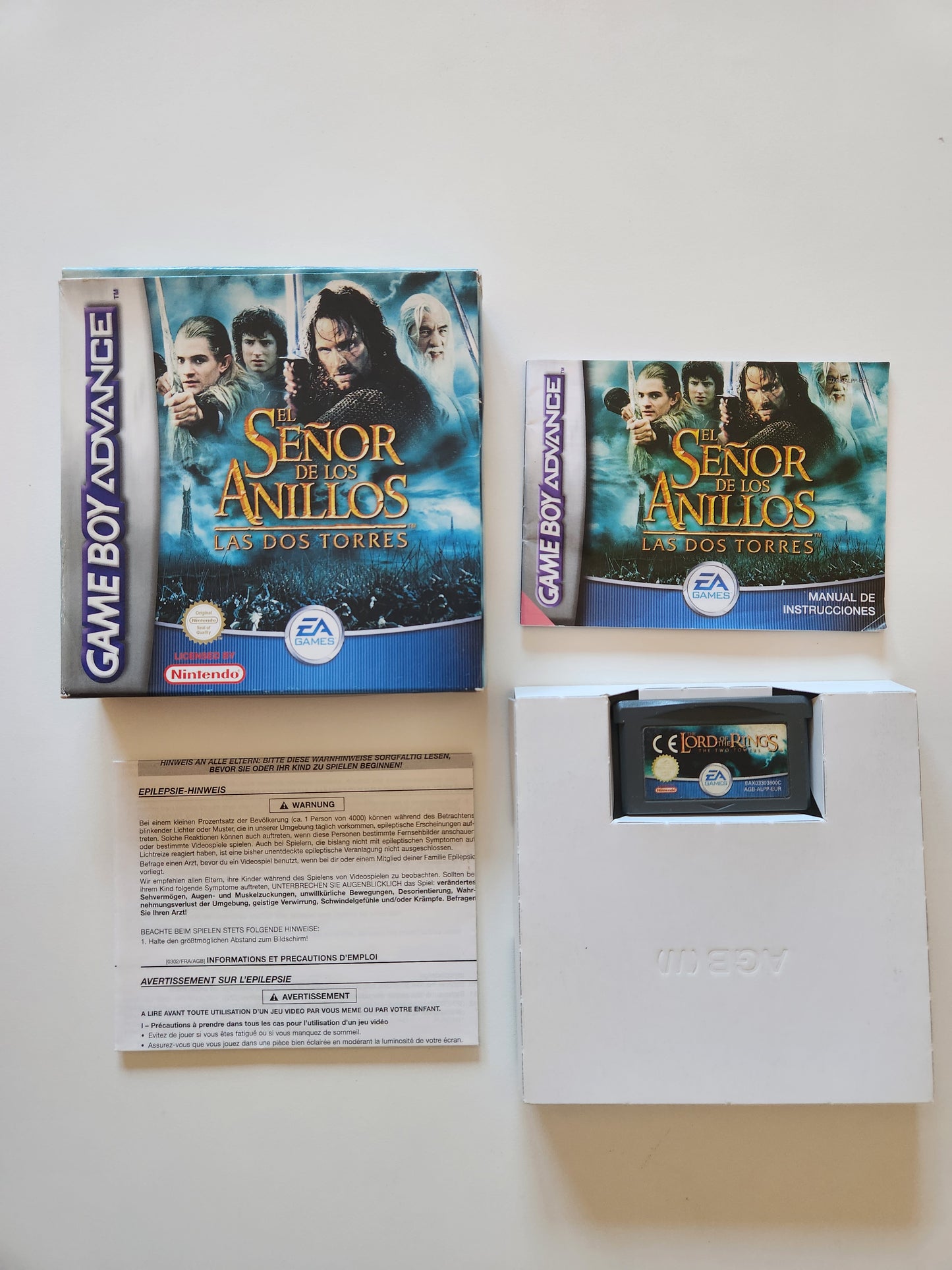 El señor de los anillos - Las dos torres - GBA