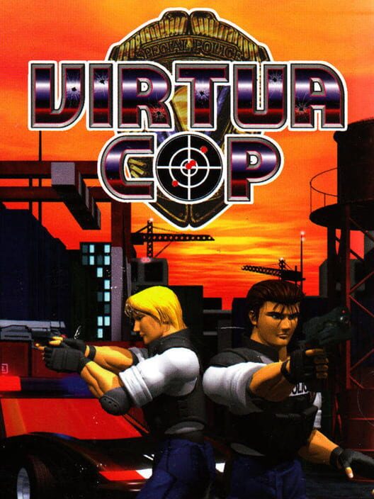 Virtua Cop Sega Saturn PAL