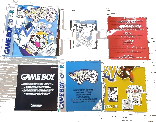Wario Land 3 Game Boy Color Completo