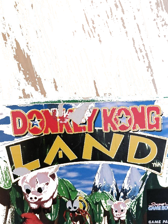 Donkey Kong Land Game Boy Nintendo