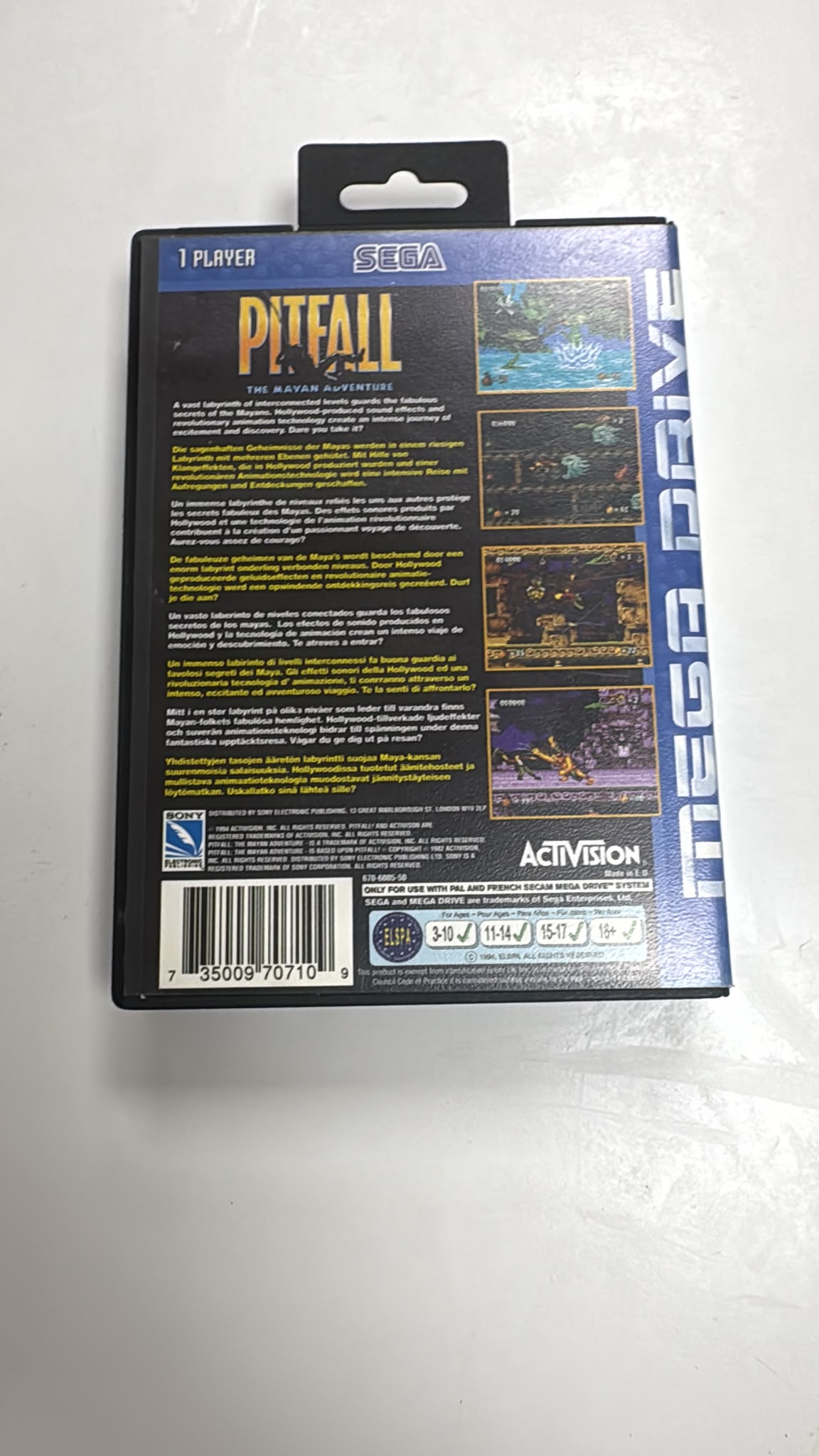 Pitfall: The Mayan Adventure - Mega Drive